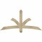 Ekena Millwork Davenport Rough Sawn Timber Gable Bracket, Douglas Fir, 60"W x 30"H x 4"D x 4"F, 12/12 Pitch GBW060X30X0404DAV00RDF - alternate 1